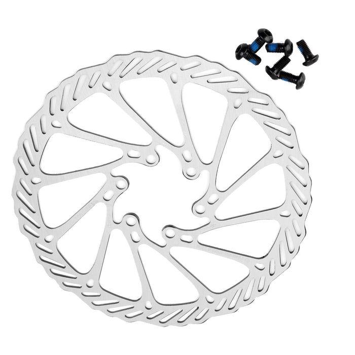 Crofta Stainless Steel 6 Blots 160mm MTB Bike Disc Disk Brake Rotor for Avid G3