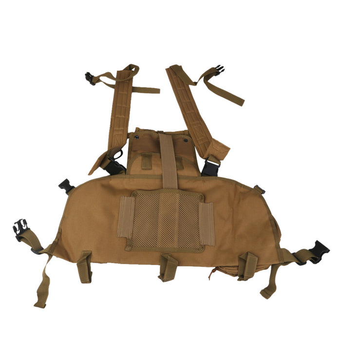 Tactical Molle Assault Military Army Airsoft Tactical SWAT Vest - Tan