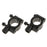 Crofta 1 Pair 10mm Motorcycle Bike Handlebar Mirror Clamp Mounting Bracket black