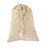 Crofta 10x Small Linen Jute Sack Jewelry Pouch Drawstring Gift Bags Wedding Favour