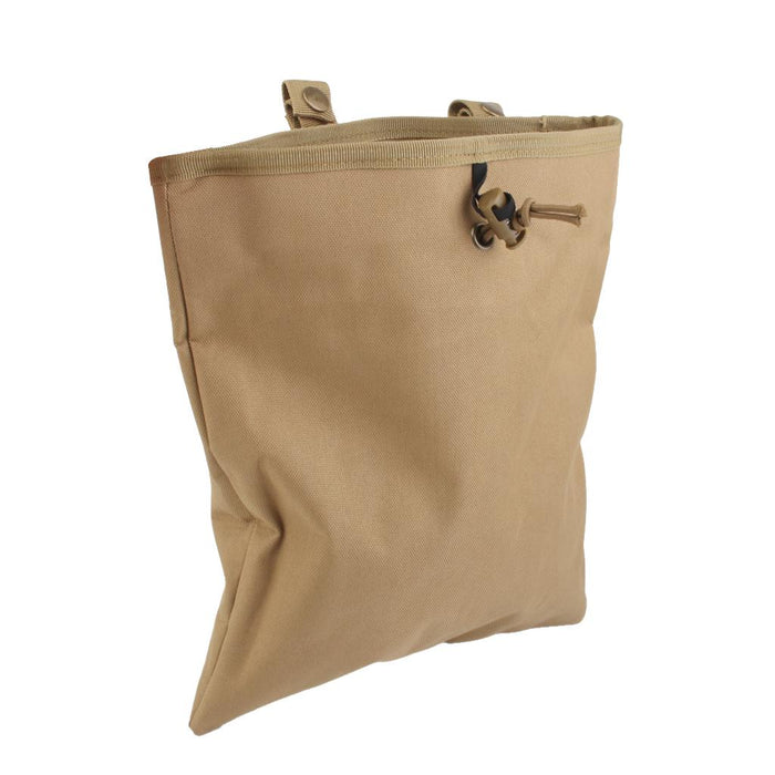 Crofta Nylon Molle Belt Tactical Magazine Dump Drop Utility Pouch Bag Tan