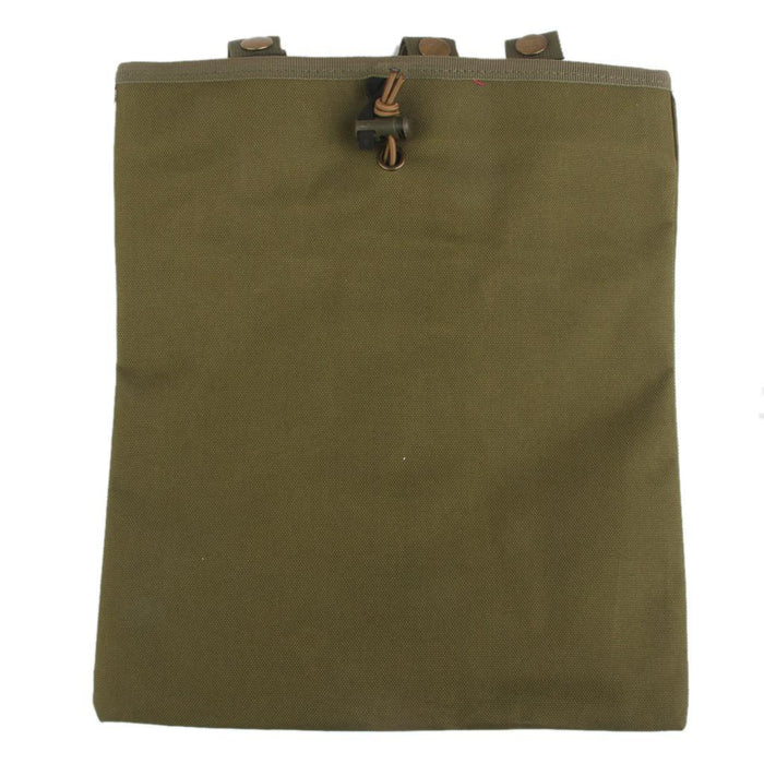 Crofta Nylon Molle Belt Tactical Magazine Dump Drop Utility Pouch Bag Army Green