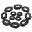 Crofta 12x Rubber Grommet Fairing Washer for Honda CB CL XL 100 CG125 CB125S CB125T