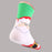 Crofta 1 Pair 80% Cotton Unisex Soft Winter Warm Christmas Style Santa Claus Pattern Crew Socks