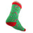 Crofta 1 Pair 80% Cotton Unisex Soft Autumn Winter Warm Christmas Tiny Umbrella Pattern Crew Socks Green