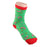 Crofta 1 Pair 80% Cotton Unisex Soft Autumn Winter Warm Christmas Tiny Umbrella Pattern Crew Socks Green