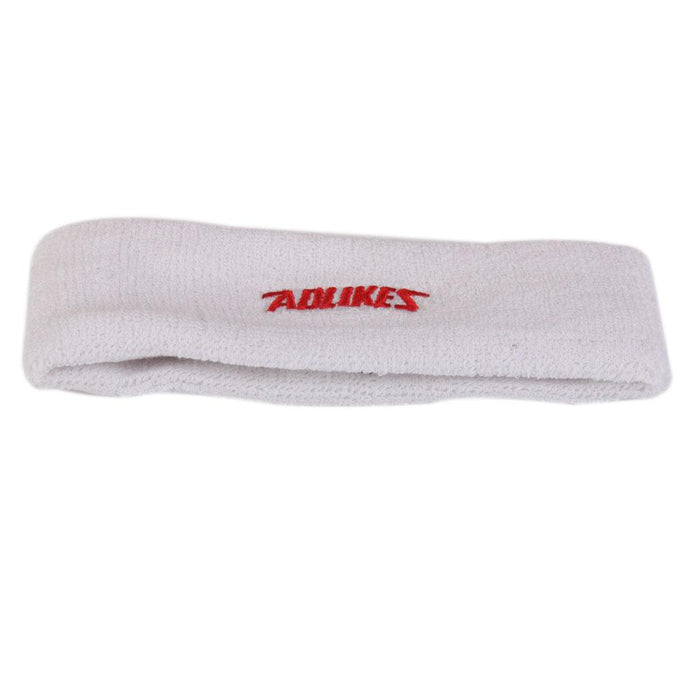 Yoga Sports Sweatband Headband Elastic Hair Band Accessories - White