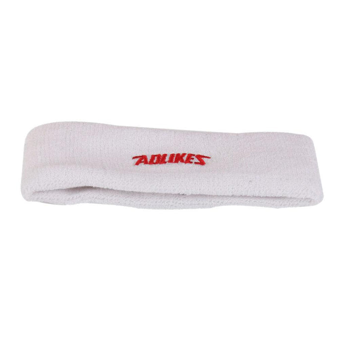 Yoga Sports Sweatband Headband Elastic Hair Band Accessories - White