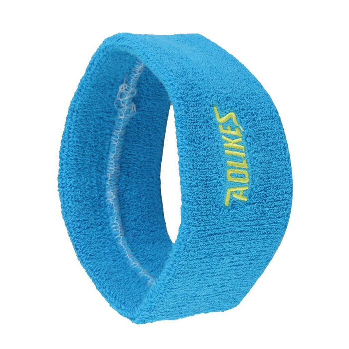 Yoga Sports Sweatband Headband Elastic Hair Band Accessories - Sky blue