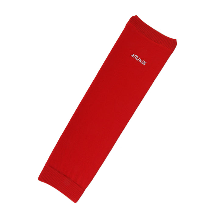 1pc Unisex Nylon Sweat Protection Arm Sleeve for Sports Cycling Hiking Red