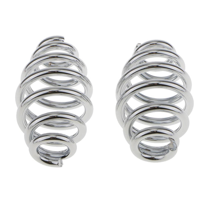 Crofta 1 Pair Solo Seat Springs Spiral for Harley Chopper Softail Cafe X