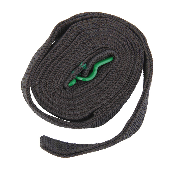 Crofta Outdoor Travel Luggage Webbing Rope Quick Release Green Buckle Tie Strap