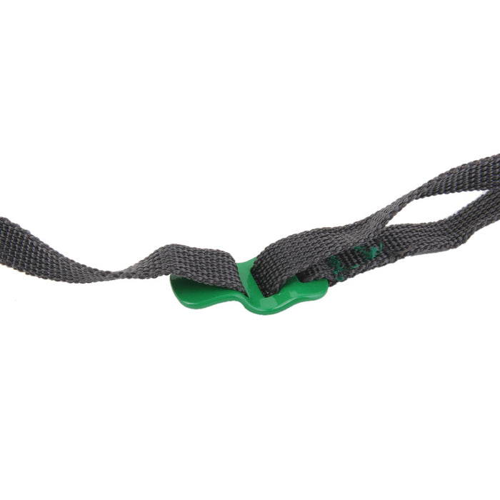 Crofta Outdoor Travel Luggage Webbing Rope Quick Release Green Buckle Tie Strap