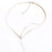 Crofta Women Fashionable Forehead Chain Pendant Headpice Headwear Head Decor Hair Accessories Gold