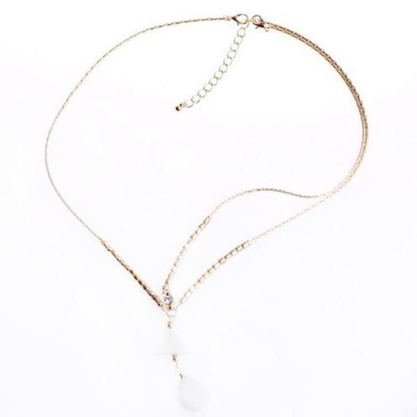 Crofta Women Fashionable Forehead Chain Pendant Headpice Headwear Head Decor Hair Accessories Gold