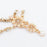 Crofta Womens Elegant Gold Crystal Faux Pearl Beaded Headband Hair Accessory