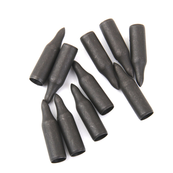 10pcs 100gr Waterdrop Steel Archery Arrow target point Tips Practice Head A2