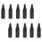 10pcs 100gr Waterdrop Steel Archery Arrow target point Tips Practice Head A2