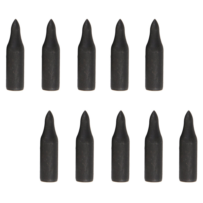 10pcs 100gr Waterdrop Steel Archery Arrow target point Tips Practice Head A2