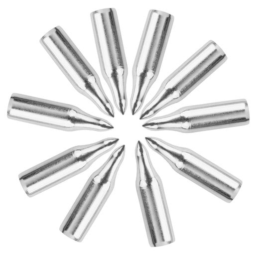 10pcs 100gr Waterdrop Steel Archery Arrow target point Tips Practice Head A1