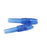 Crofta 10pcs Archery plastic Nock Arrow Shaft End Accessories transparent blue