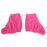 Crofta Pair Velvet Reusable Ice Skating Shoe Covers Stretchy Overshoes Pink M