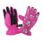 Crofta 1 Pair Winter Warm Breathable 2-4 Years Children Kids Ski Gloves Rose Pink