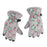 Crofta 1 Pair Winter Warm Breathable 2-4 Years Children Kids Ski Gloves Light Gray