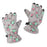 Crofta 1 Pair Winter Warm Breathable 2-4 Years Children Kids Ski Gloves Light Gray