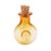 Crofta 10 Glass Cork Bottles Round XO Shape Vial Wishing Bottle DIY Pendants Coffee