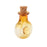 Crofta 10 Glass Cork Bottles Round XO Shape Vial Wishing Bottle DIY Pendants Coffee