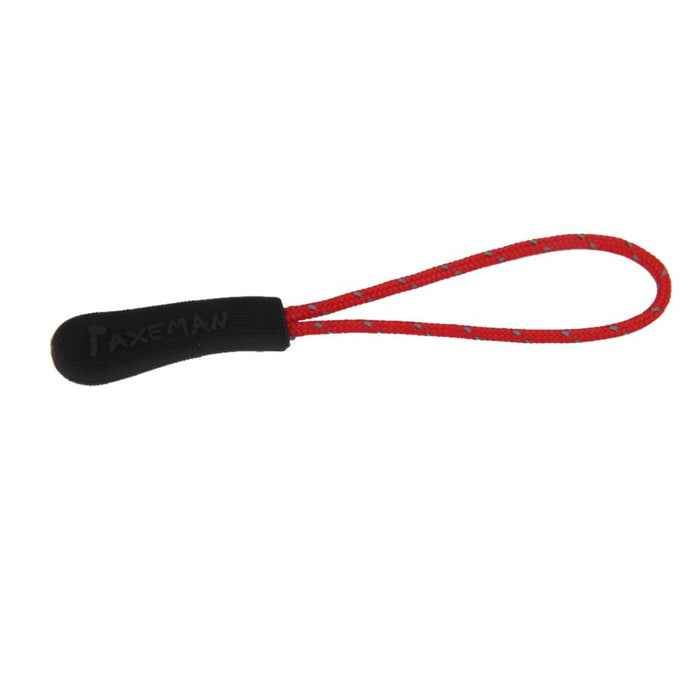 Crofta 10Pcs Reflective Zipper Pull Cord Zip Puller Zip Fastener Zip Slider Red