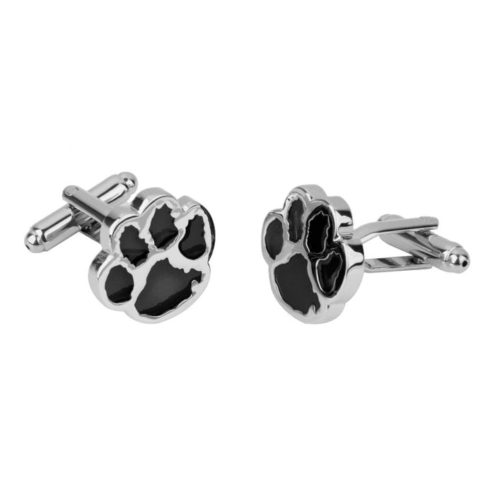 Crofta 1 Pair Men's Dog Animal Paw Cufflinks Shirt Cuff Links Wedding Gift