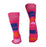 Crofta Women's Winter Thermal Ski Hiking Towel Socks EU Size 35-40 Rose Red