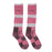 Crofta Women's Winter Thermal Long Ski Snowboarding Hiking Towel Socks -Rose Red