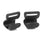 Crofta 10pcs Black Plastic Camping Awning Tent C Clips for 10mm-13mm Poles