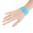 Crofta 10pcs Elastic Silicone Women Girl's Hair Rope Bracelet Bangles - Blue