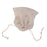 Crofta 10 x Linen Jute Sack Jewelry Daisy Pouch Drawstring Gift Bags Wedding Favour