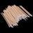 Crofta 100pcs Cotton Swabs Laboratory Wood Handle Makeup Applicator 10cm