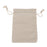 Crofta 10 Small Linen Jute Sack Jewelry Pouch Drawstring Gift Bags Wedding Favor