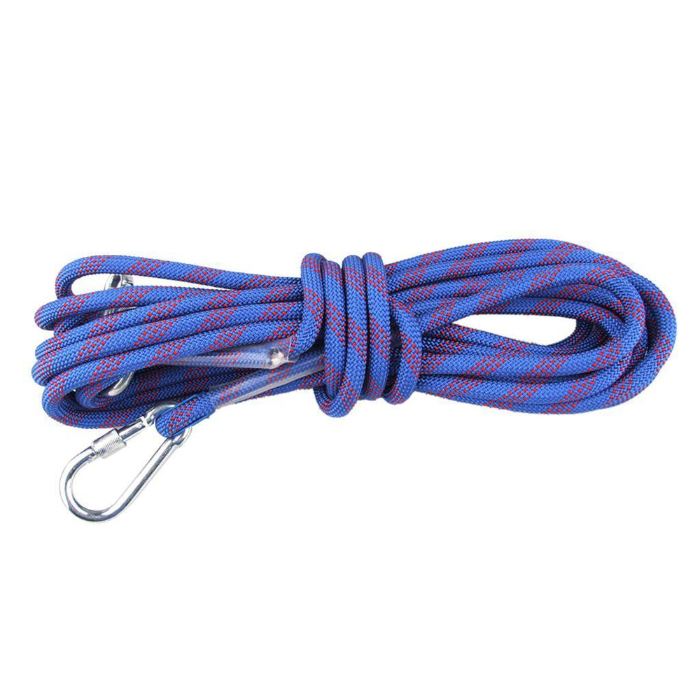 Crofta 10M Strengthen Polyester Climbing Rope Rappelling Safety Rope - Blue