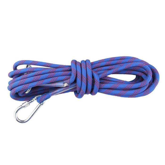 Crofta 10M Strengthen Polyester Climbing Rope Rappelling Safety Rope - Blue