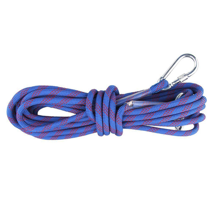 Crofta 10M Strengthen Polyester Climbing Rope Rappelling Safety Rope - Blue