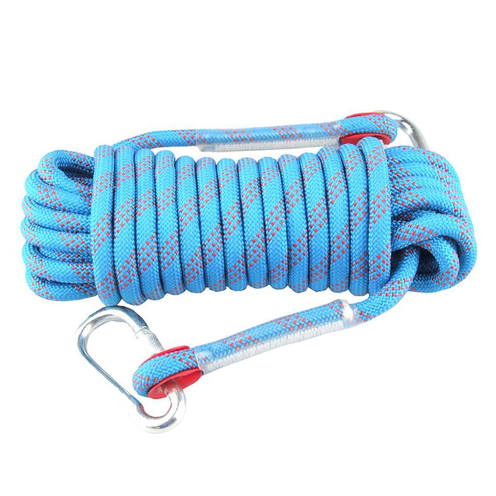 Crofta 10M Strengthen Polyester Climbing Rope Rappelling Safety Rope - Blue