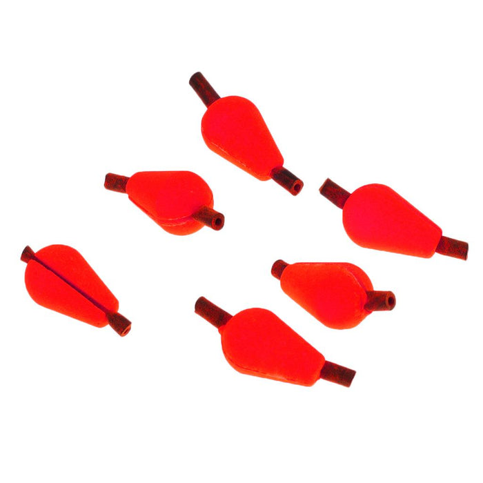 Crofta 6Pcs Float Foam Strike Indicator for Fly Fishing - Red