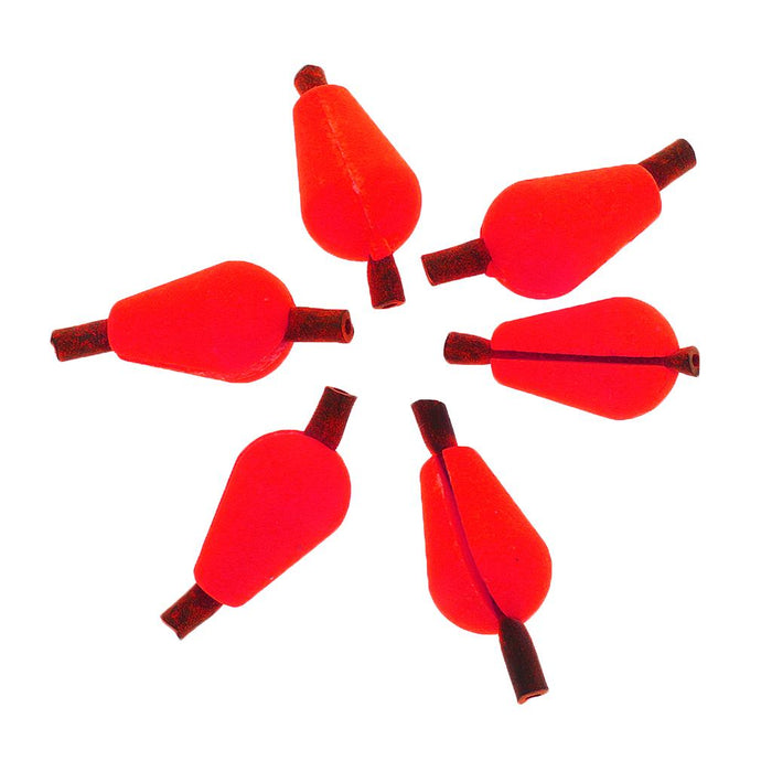 Crofta 6Pcs Float Foam Strike Indicator for Fly Fishing - Red