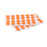 Crofta 24Pcs Pinch Outdoor Fly Fishing On Strike Indicator Stick on Float Outdoor Fly Fishing Orange