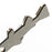 Crofta Rainbow Stainless Steel Trout Fish Bottle Opener Fridge Magnetic Magnet