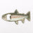 Crofta Rainbow Stainless Steel Trout Fish Bottle Opener Fridge Magnetic Magnet