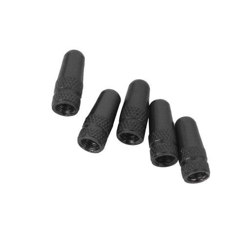 Crofta 10 Pieces Road MTB Bike Presta Inner Tube Alloy Dust Cover Valve Caps